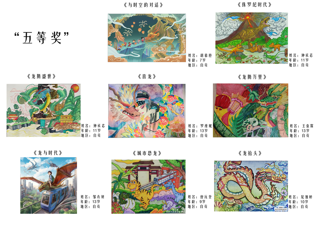 国内五等奖3